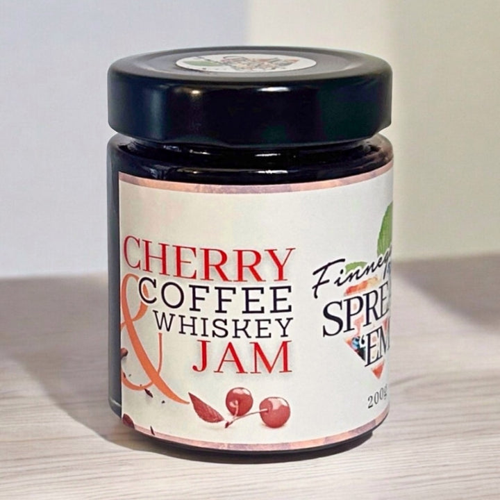 Cherry & Coffee Whiskey Jam