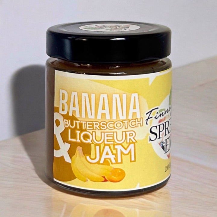 Banana & Butterscotch Liqueur Jam